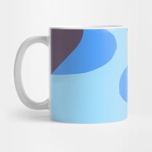 Pocket - ABSTRACT CAMOUFLAGE PINK BLUE Mug